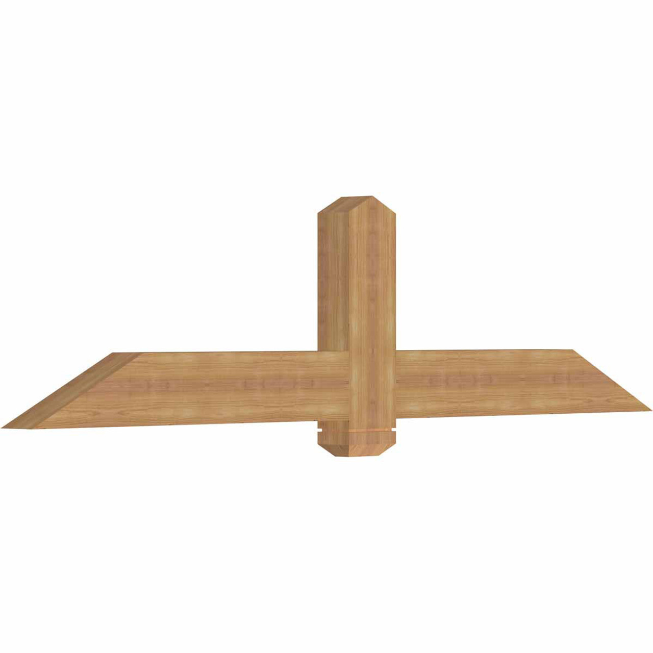 6/12 Pitch Eugene Smooth Timber Gable Bracket GBW072X18X0406EUG00SWR