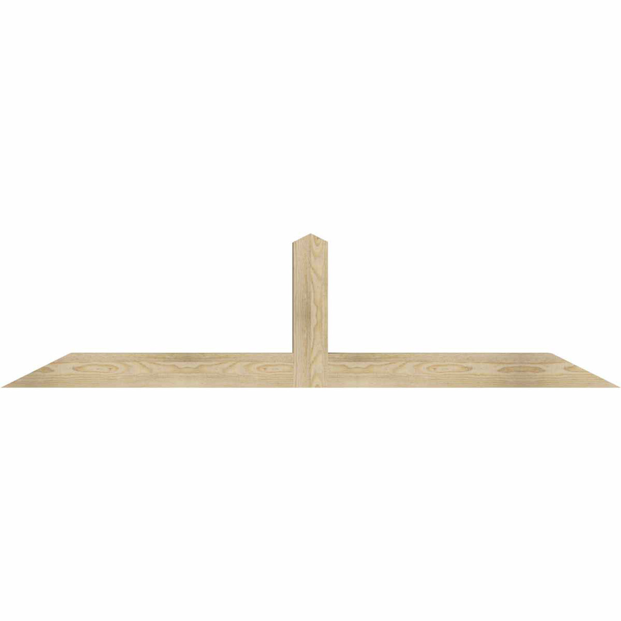 6/12 Pitch Portland Rough Sawn Timber Gable Bracket GBW072X18X0404POR00RDF