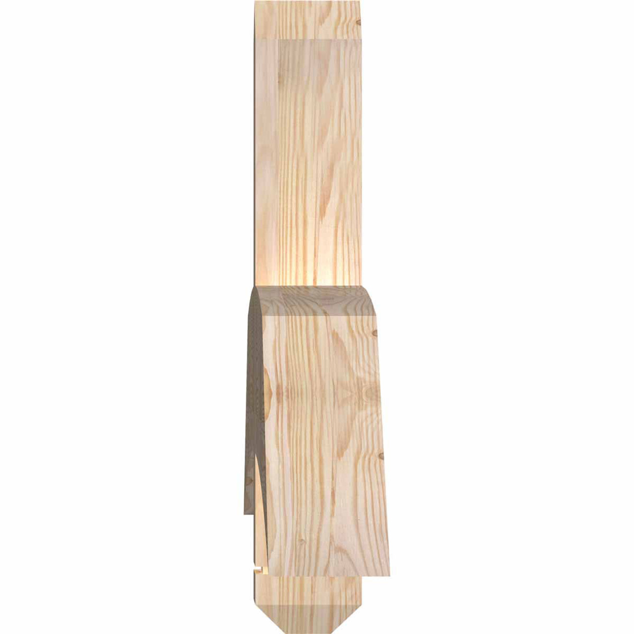 6/12 Pitch Bellingham Smooth Timber Gable Bracket GBW072X18X0406BEL00SDF