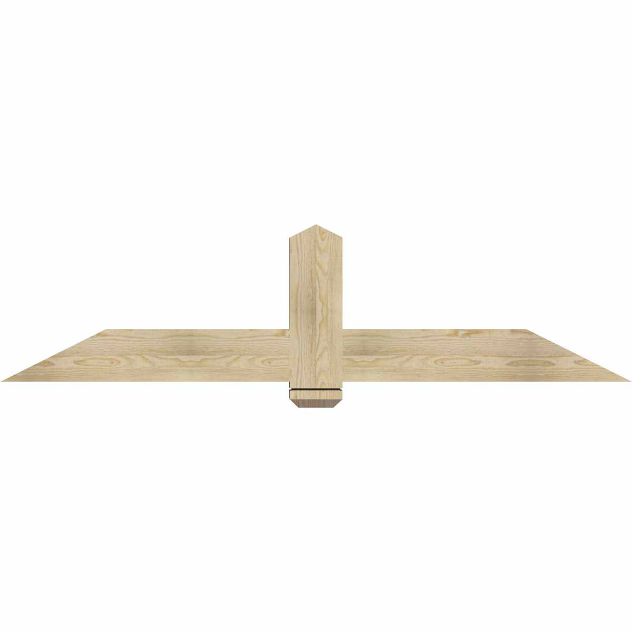 6/12 Pitch Eugene Rough Sawn Timber Gable Bracket GBW072X18X0406EUG00RDF