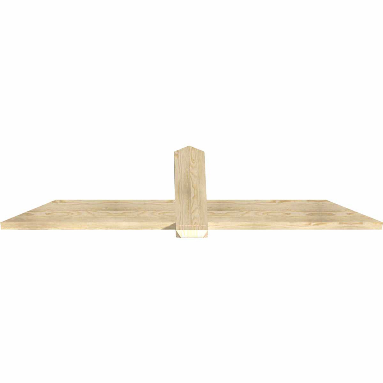 7/12 Pitch Eugene Rough Sawn Timber Gable Bracket GBW072X21X0206EUG00RDF