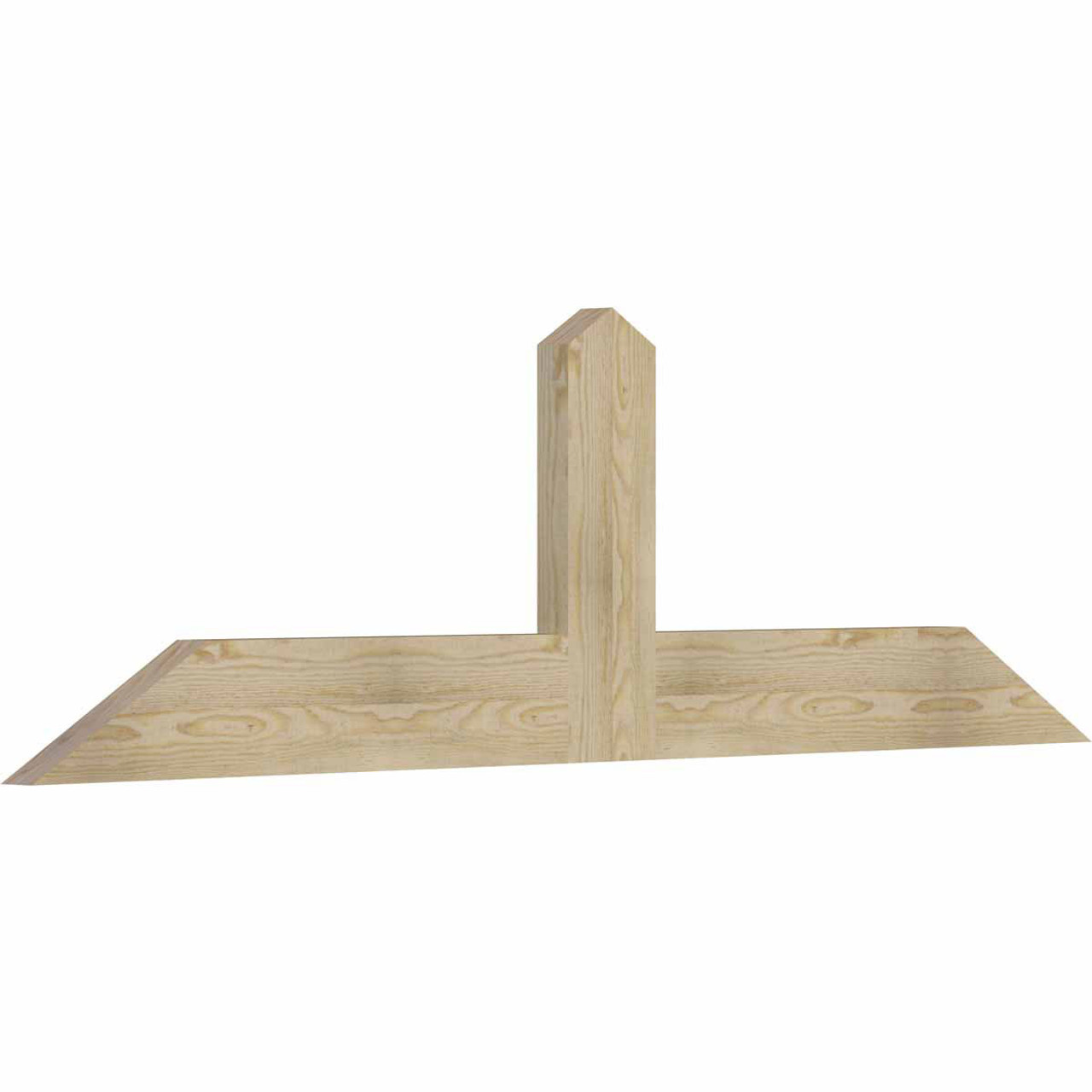 7/12 Pitch Portland Rough Sawn Timber Gable Bracket GBW072X21X0206POR00RDF