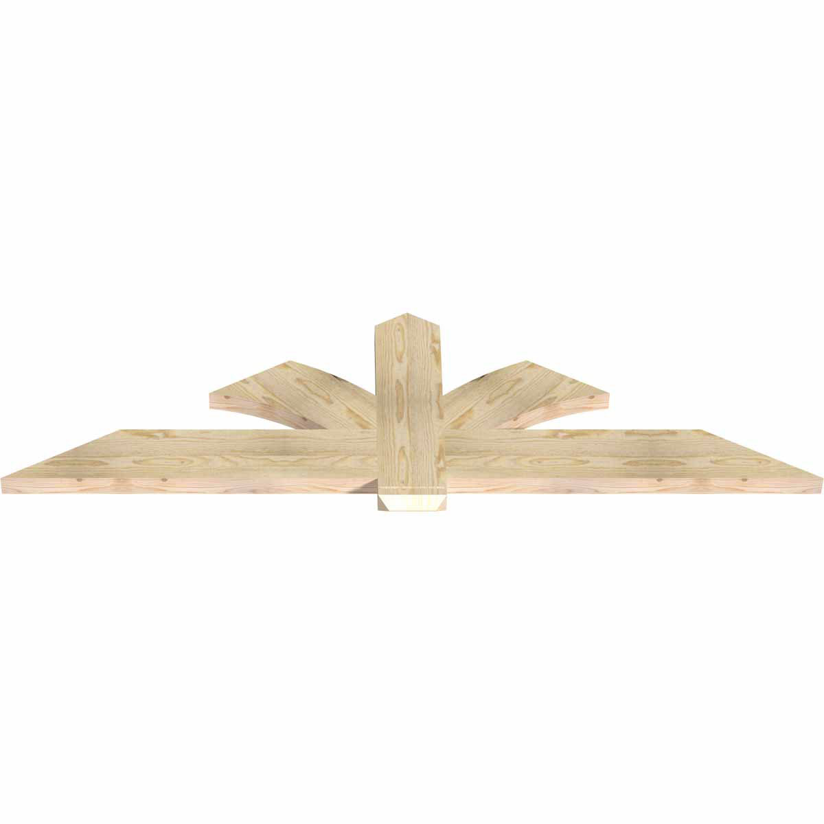7/12 Pitch Redmond Rough Sawn Timber Gable Bracket GBW072X21X0206RED00RDF