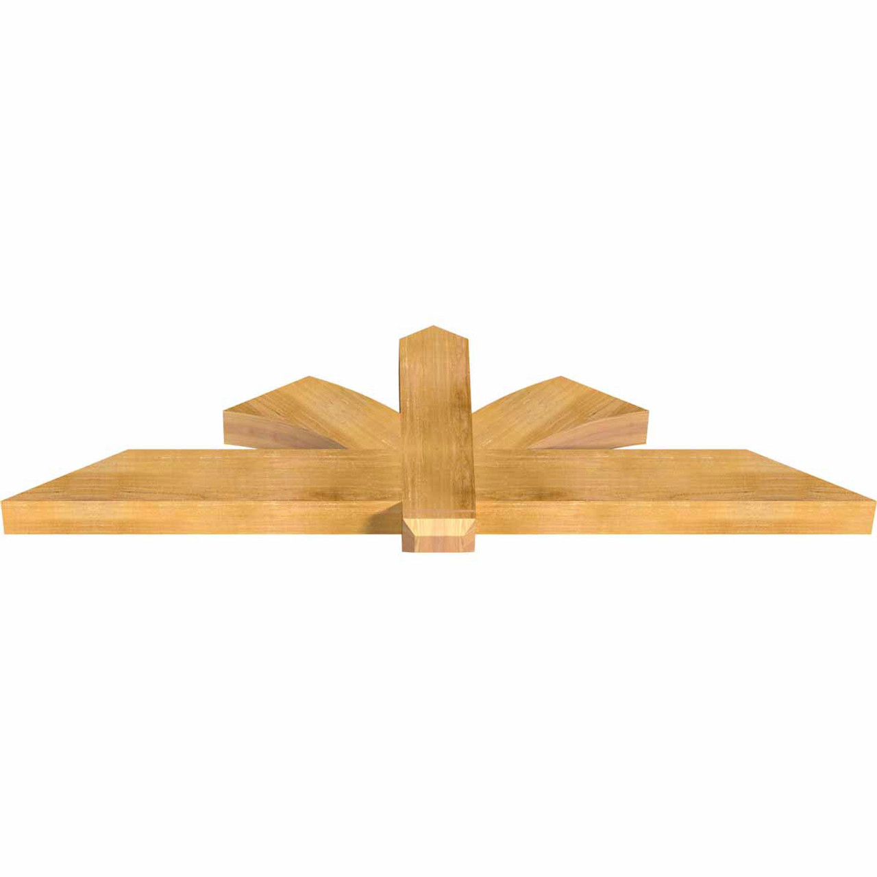 7/12 Pitch Redmond Rough Sawn Timber Gable Bracket GBW072X21X0406RED00RWR