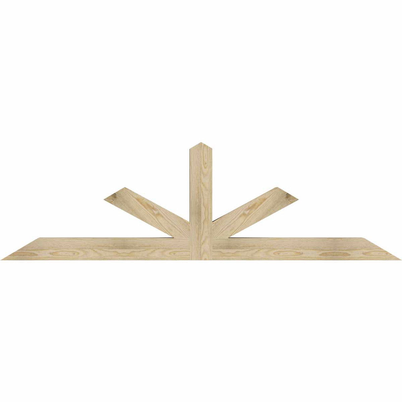 7/12 Pitch Saratoga Rough Sawn Timber Gable Bracket GBW072X21X0404SAR00RDF