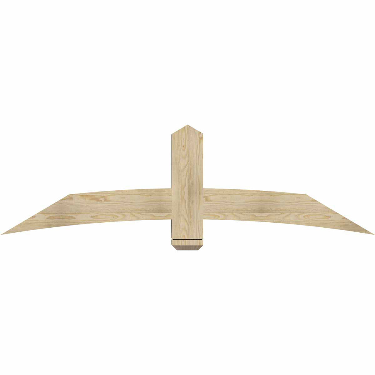 7/12 Pitch Bellingham Rough Sawn Timber Gable Bracket GBW072X21X0406BEL00RDF