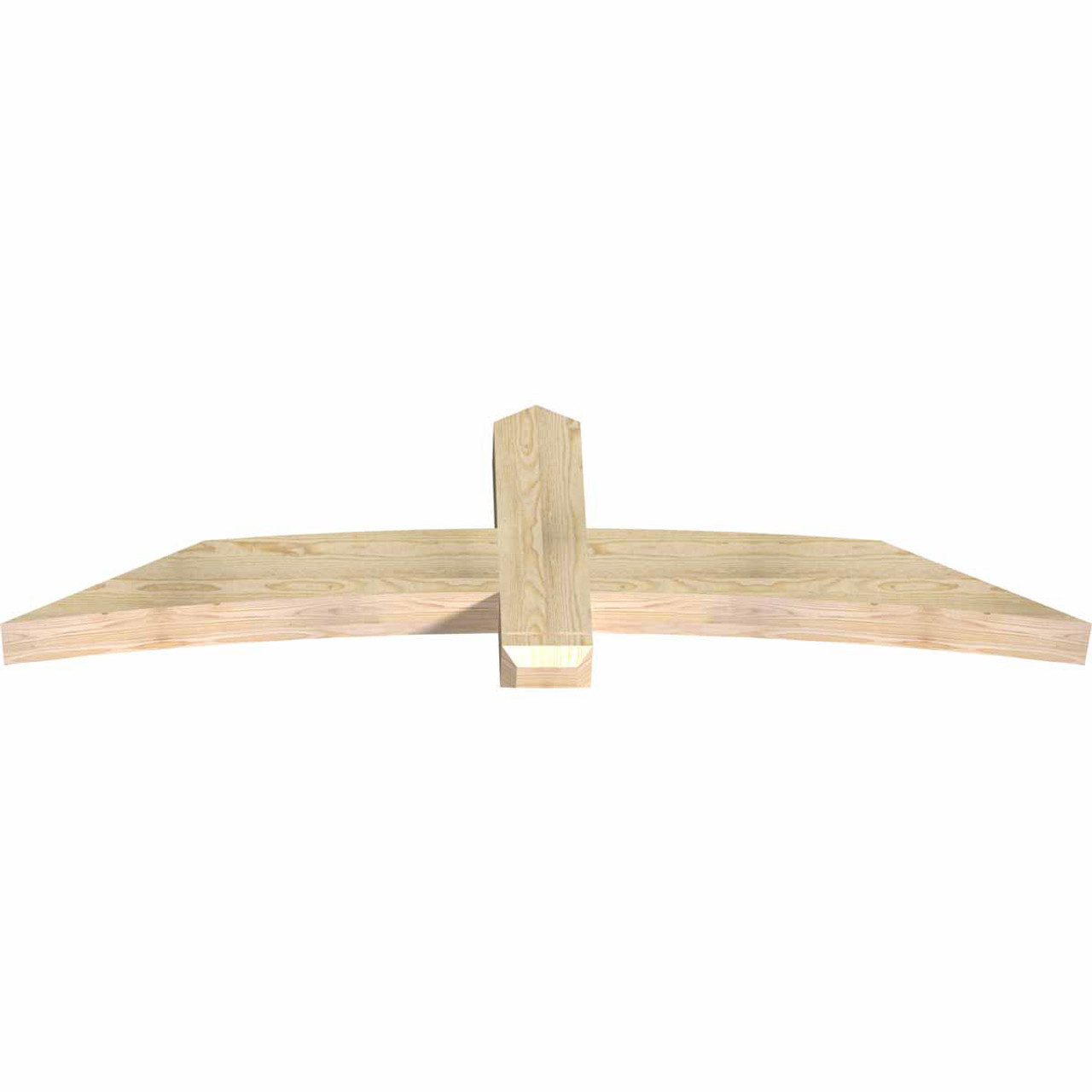 7/12 Pitch Bellingham Rough Sawn Timber Gable Bracket GBW072X21X0406BEL00RDF