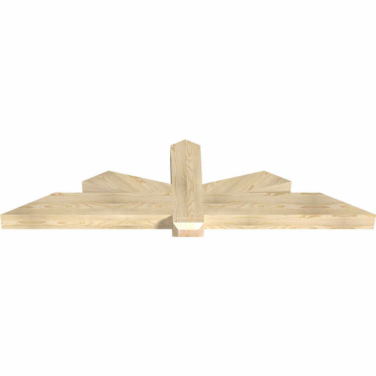 7/12 Pitch Kennewick Rough Sawn Timber Gable Bracket GBW072X21X0406KEN00RDF