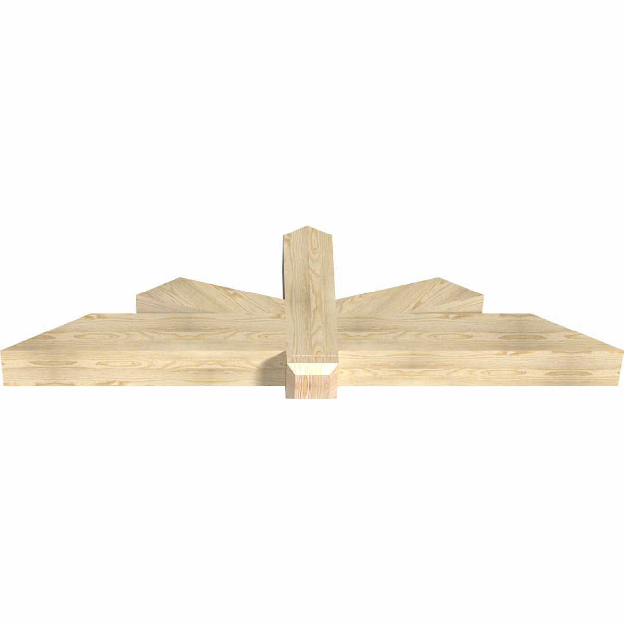 7/12 Pitch Kennewick Rough Sawn Timber Gable Bracket GBW072X21X0606KEN00RDF