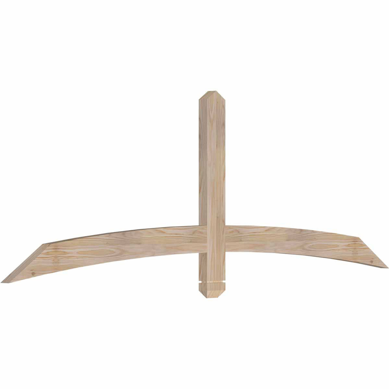 8/12 Pitch Bellingham Smooth Timber Gable Bracket GBW072X24X0204BEL00SDF