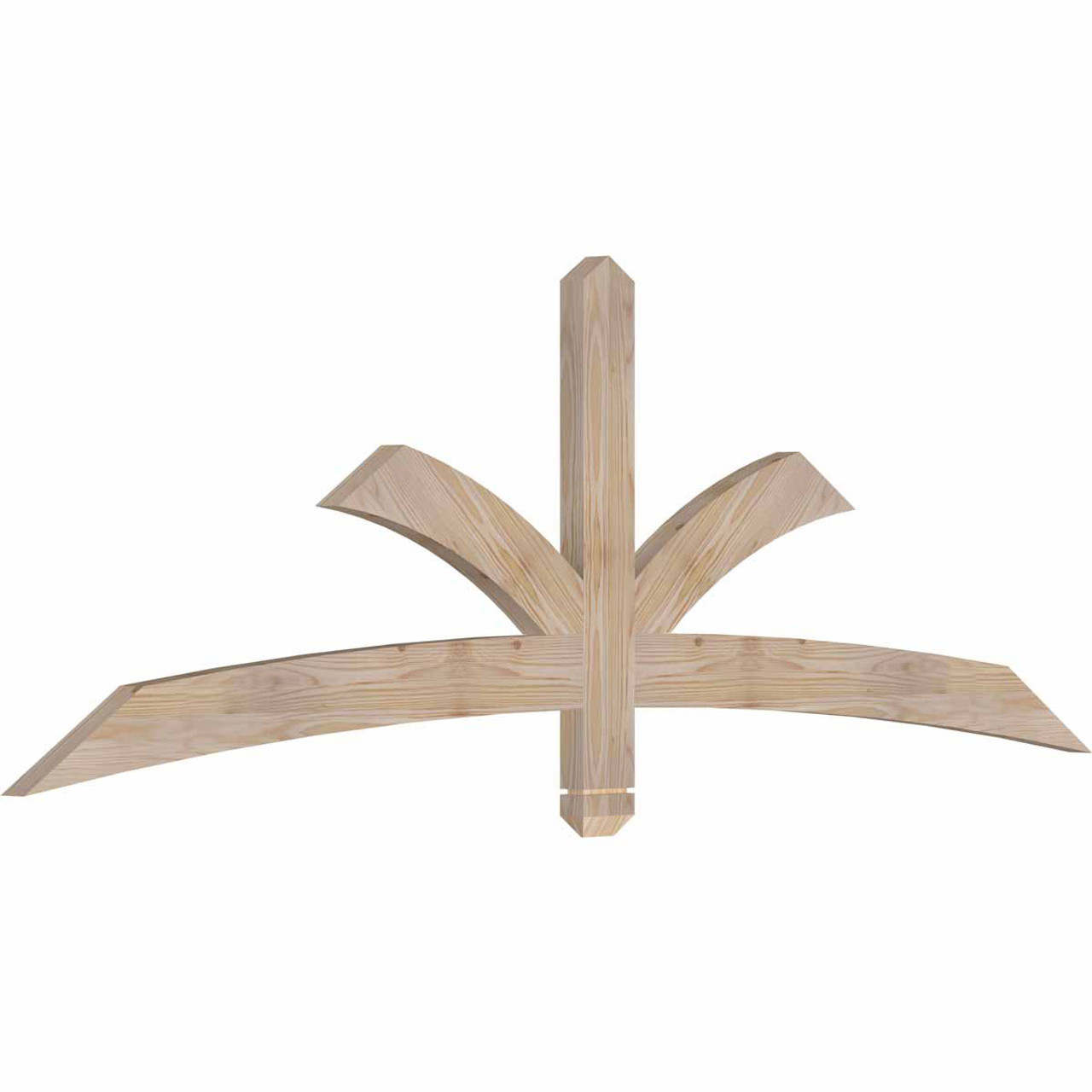 8/12 Pitch Davenport Smooth Timber Gable Bracket GBW072X24X0204DAV00SDF