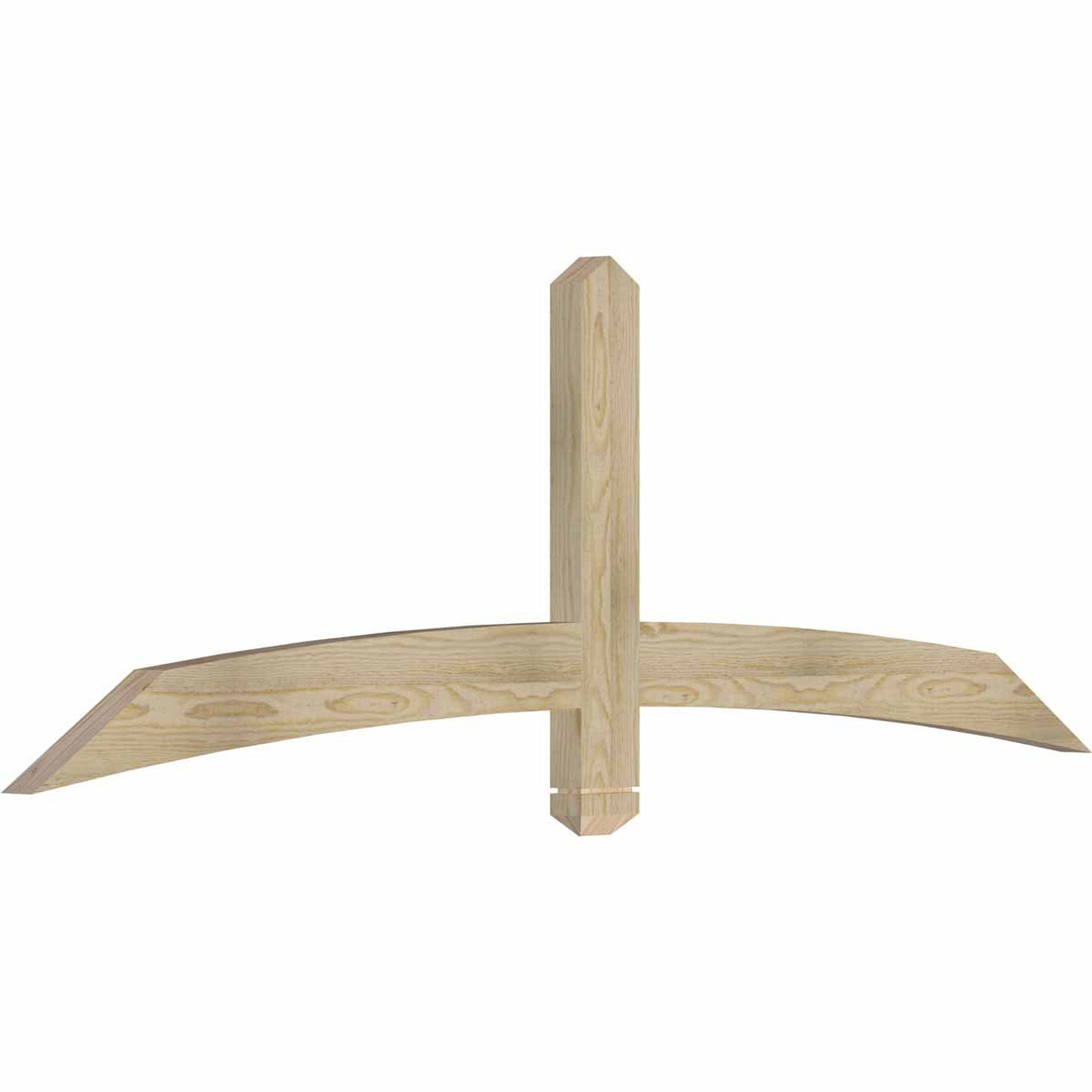 8/12 Pitch Bellingham Rough Sawn Timber Gable Bracket GBW072X24X0204BEL00RDF