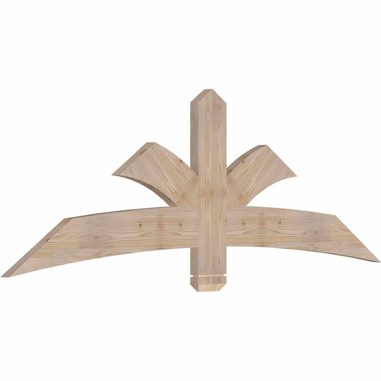 8/12 Pitch Davenport Smooth Timber Gable Bracket GBW072X24X0206DAV00SDF