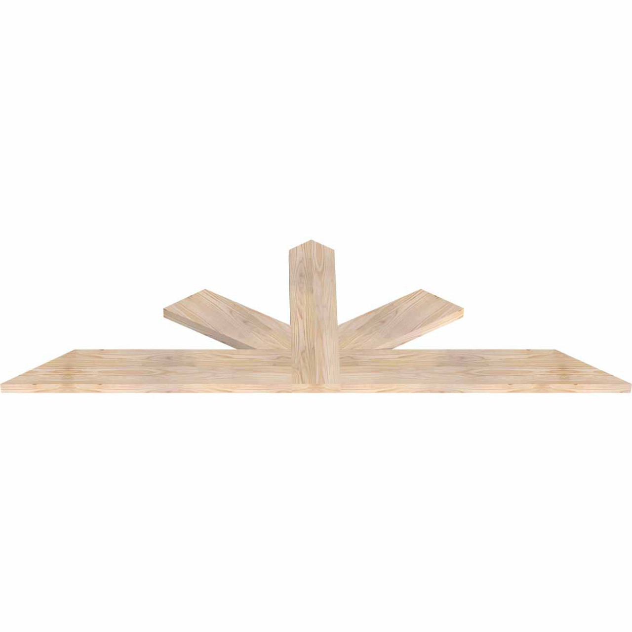 8/12 Pitch Saratoga Smooth Timber Gable Bracket GBW072X24X0206SAR00SDF