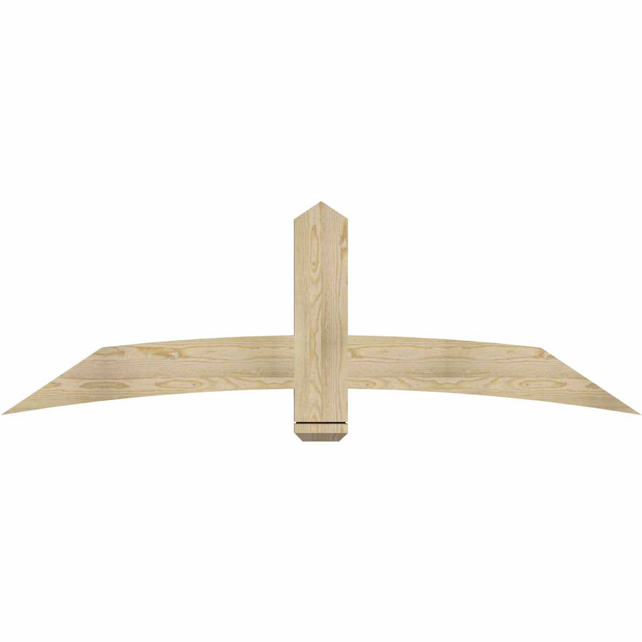 8/12 Pitch Bellingham Rough Sawn Timber Gable Bracket GBW072X24X0206BEL00RDF