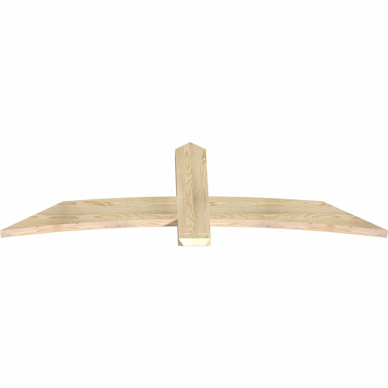 8/12 Pitch Bellingham Rough Sawn Timber Gable Bracket GBW072X24X0206BEL00RDF