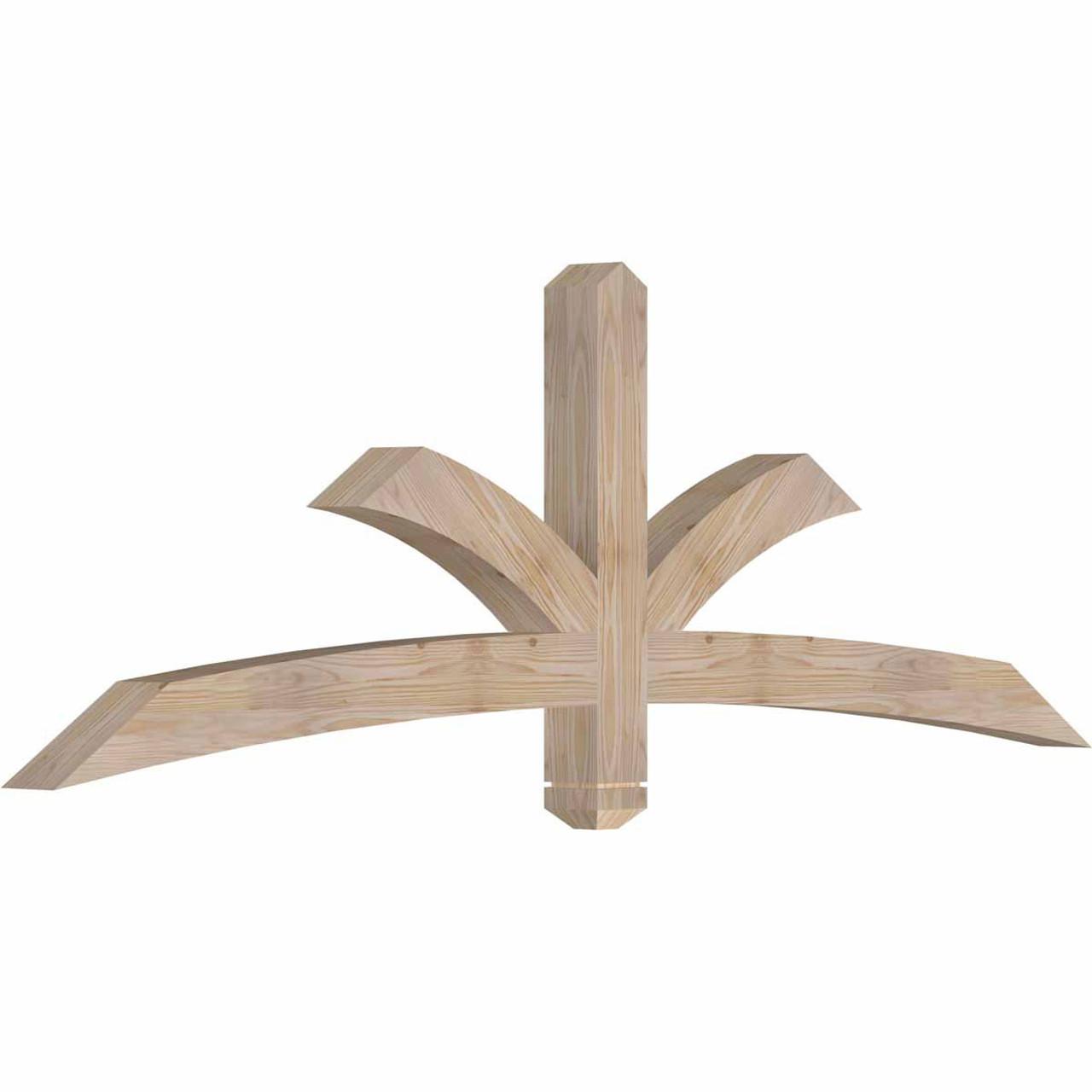 8/12 Pitch Davenport Smooth Timber Gable Bracket GBW072X24X0404DAV00SDF