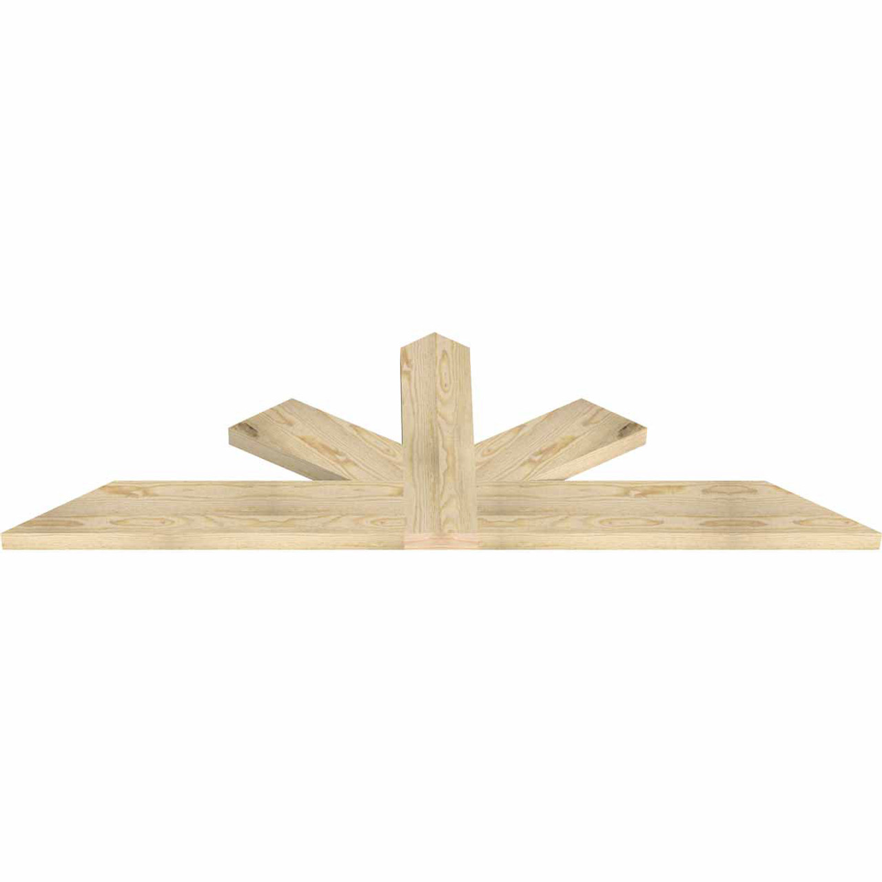 8/12 Pitch Saratoga Rough Sawn Timber Gable Bracket GBW072X24X0206SAR00RDF