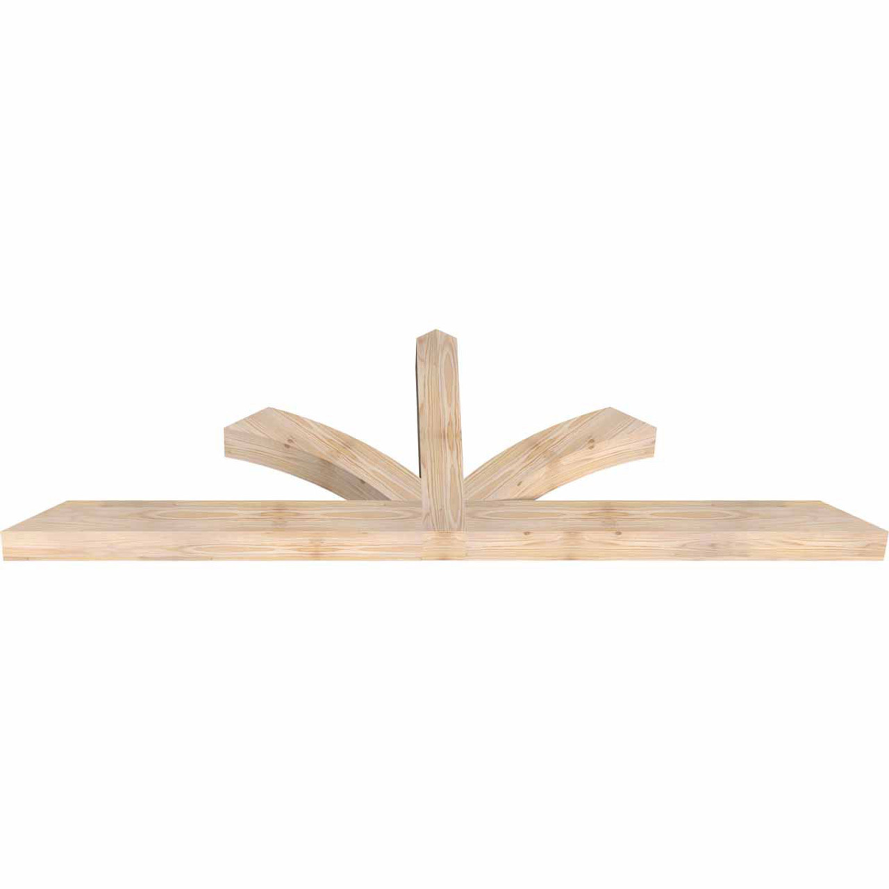 8/12 Pitch Richland Smooth Timber Gable Bracket GBW072X24X0404RIC00SDF