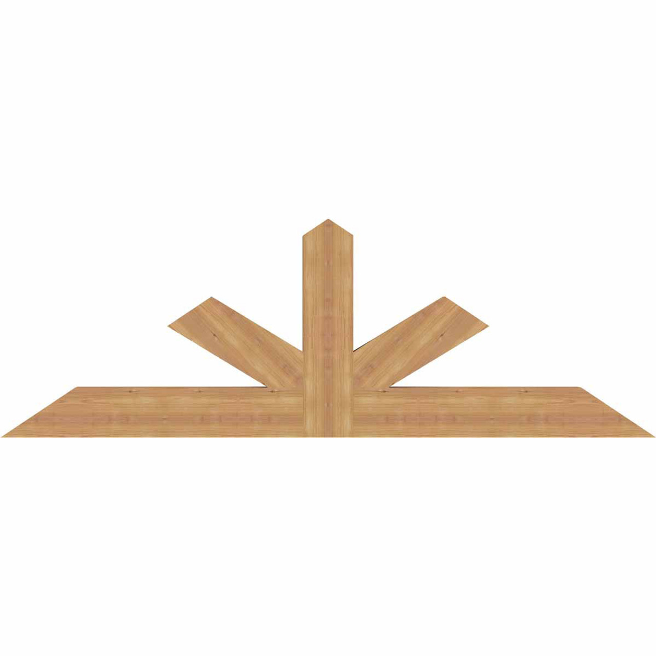 8/12 Pitch Saratoga Smooth Timber Gable Bracket GBW072X24X0406SAR00SWR