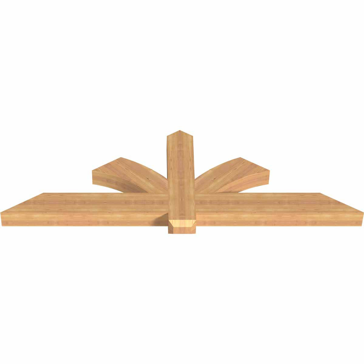 8/12 Pitch Redmond Smooth Timber Gable Bracket GBW072X24X0406RED00SWR