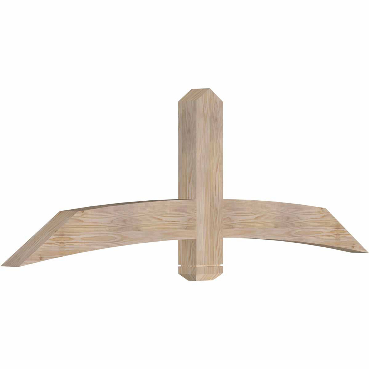 8/12 Pitch Bellingham Smooth Timber Gable Bracket GBW072X24X0406BEL00SDF