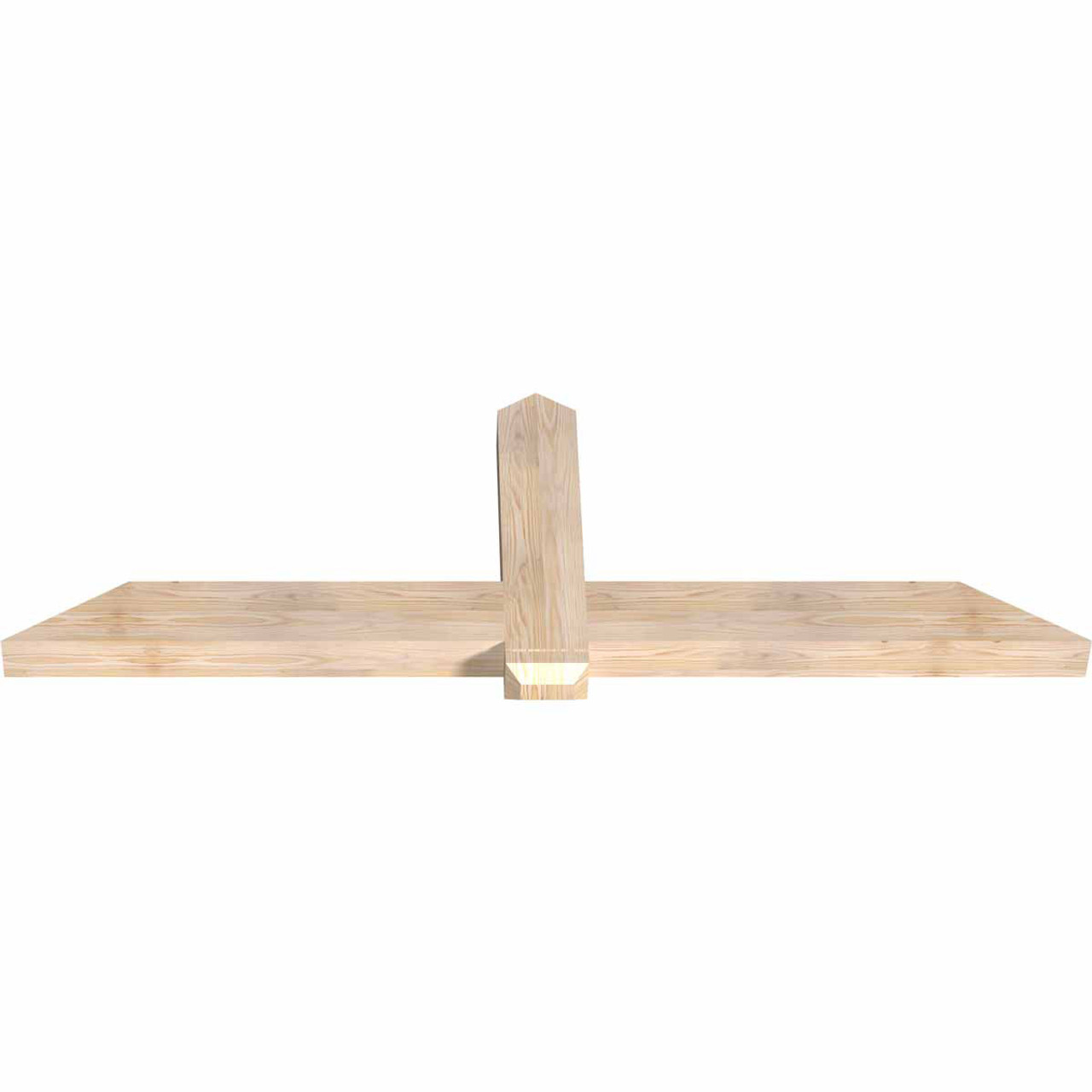 8/12 Pitch Eugene Smooth Timber Gable Bracket GBW072X24X0406EUG00SDF