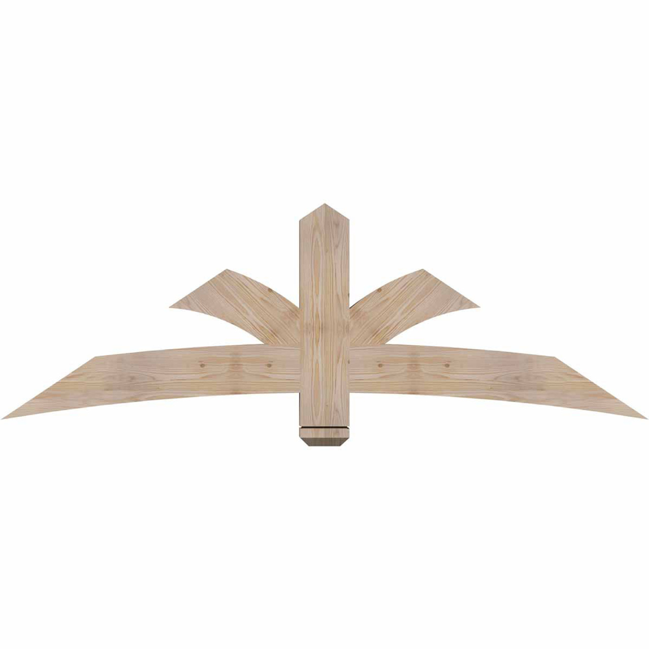 8/12 Pitch Davenport Smooth Timber Gable Bracket GBW072X24X0406DAV00SDF