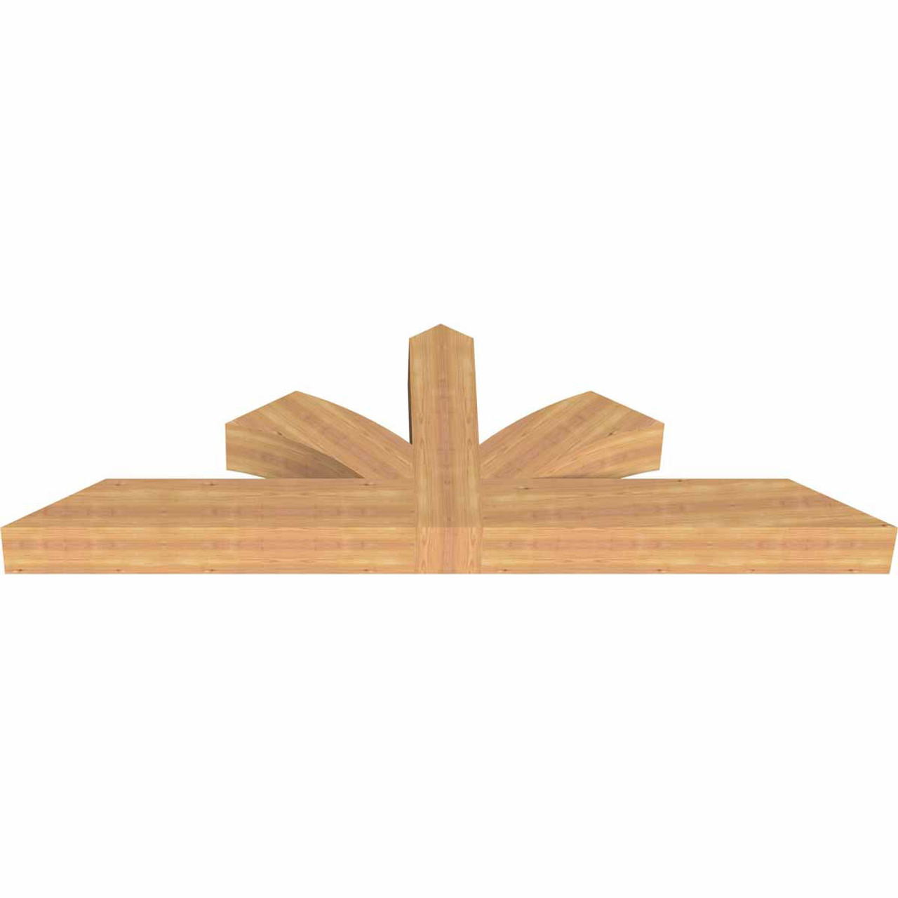 8/12 Pitch Richland Smooth Timber Gable Bracket GBW072X24X0606RIC00SWR