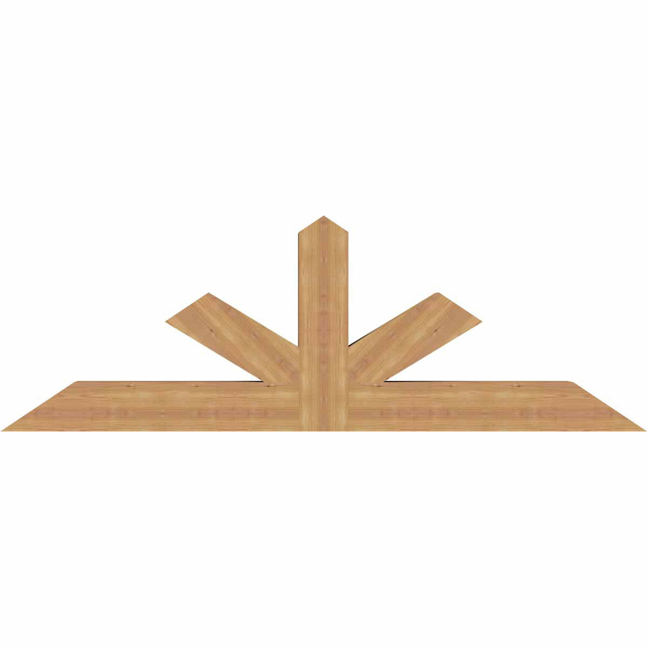 8/12 Pitch Saratoga Smooth Timber Gable Bracket GBW072X24X0606SAR00SWR