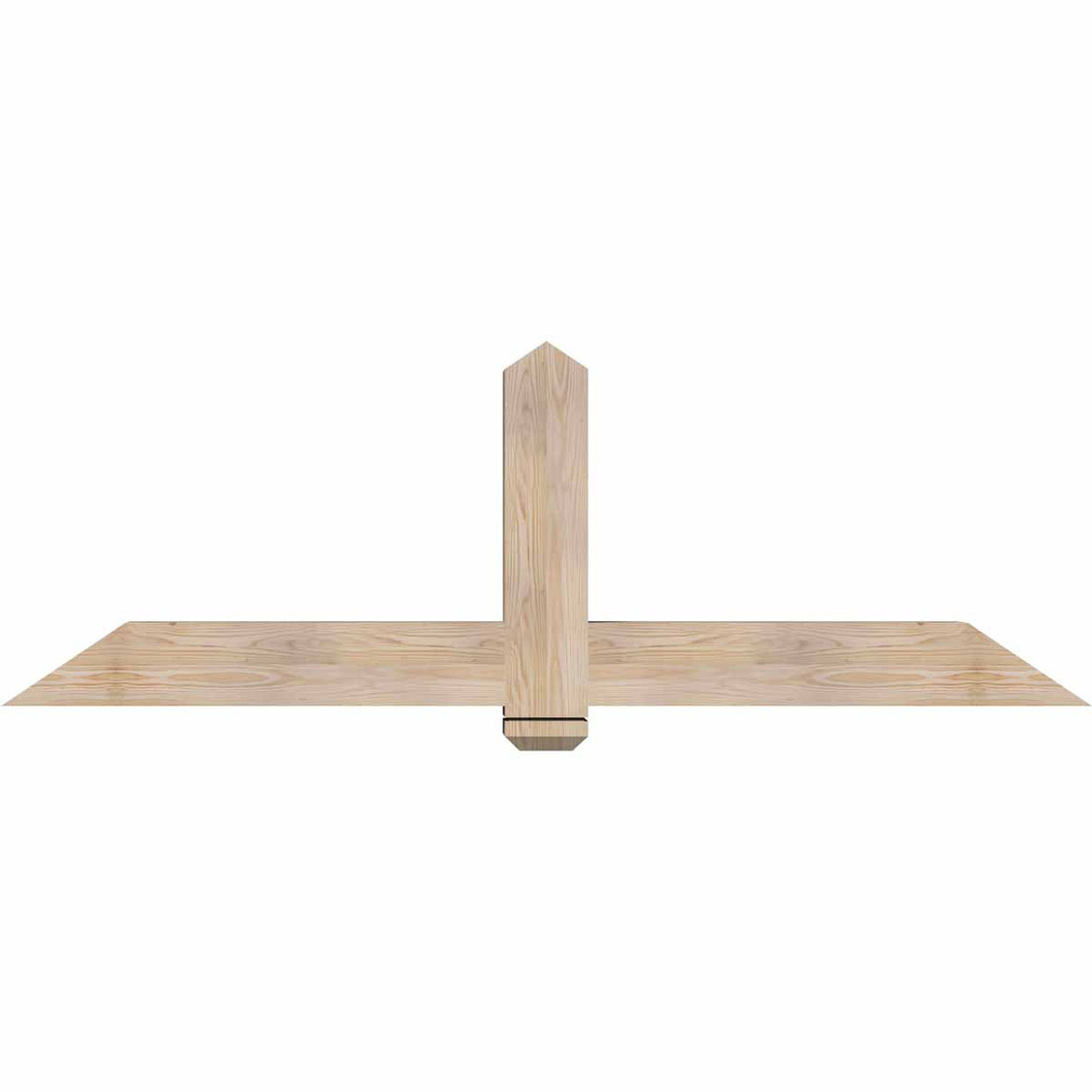 8/12 Pitch Eugene Smooth Timber Gable Bracket GBW072X24X0606EUG00SDF