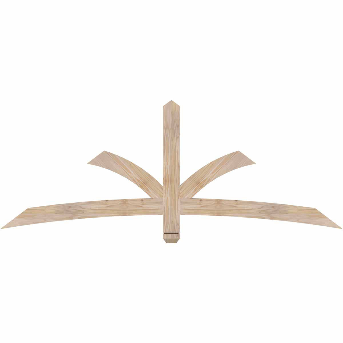 9/12 Pitch Davenport Smooth Timber Gable Bracket GBW072X27X0204DAV00SDF