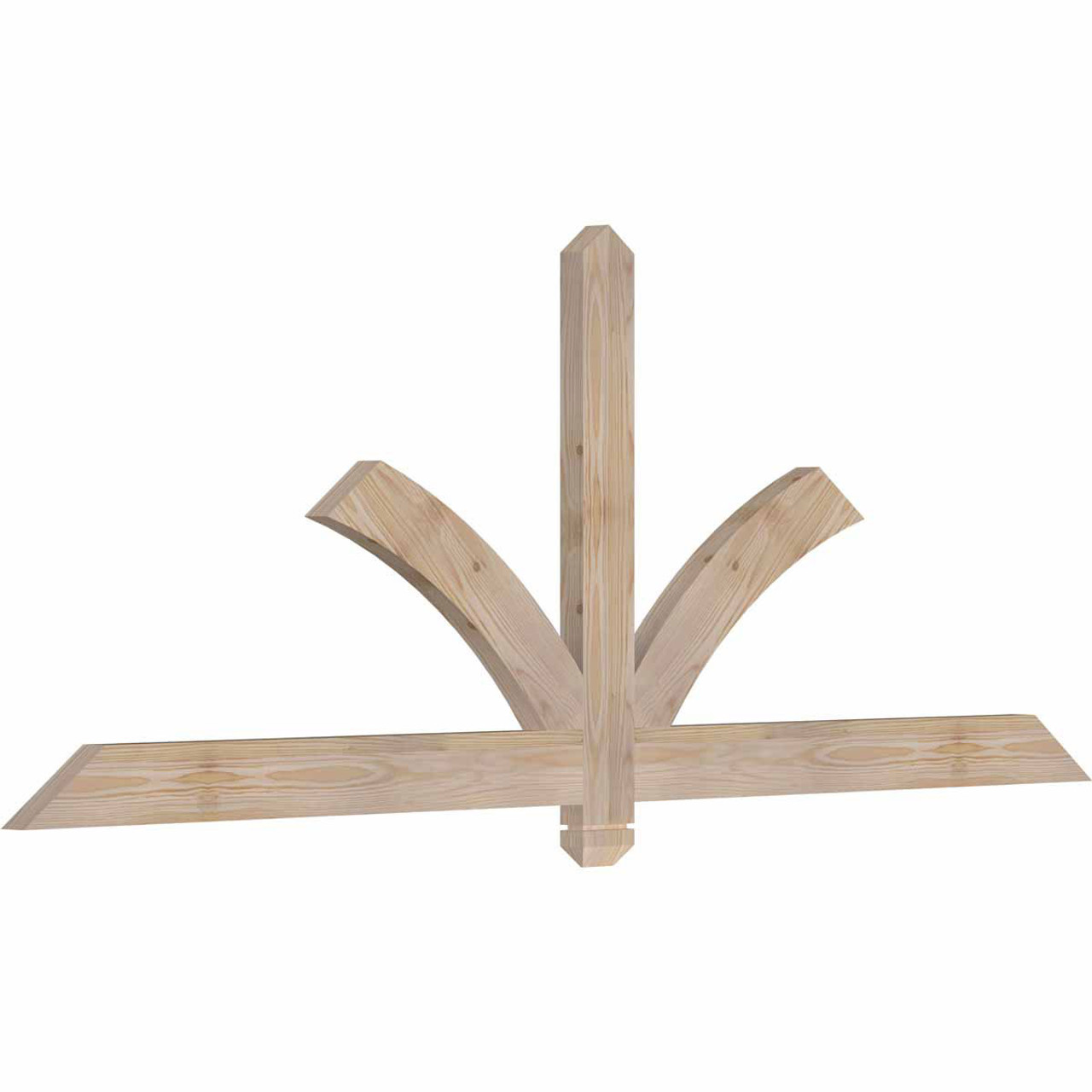 9/12 Pitch Redmond Smooth Timber Gable Bracket GBW072X27X0204RED00SDF