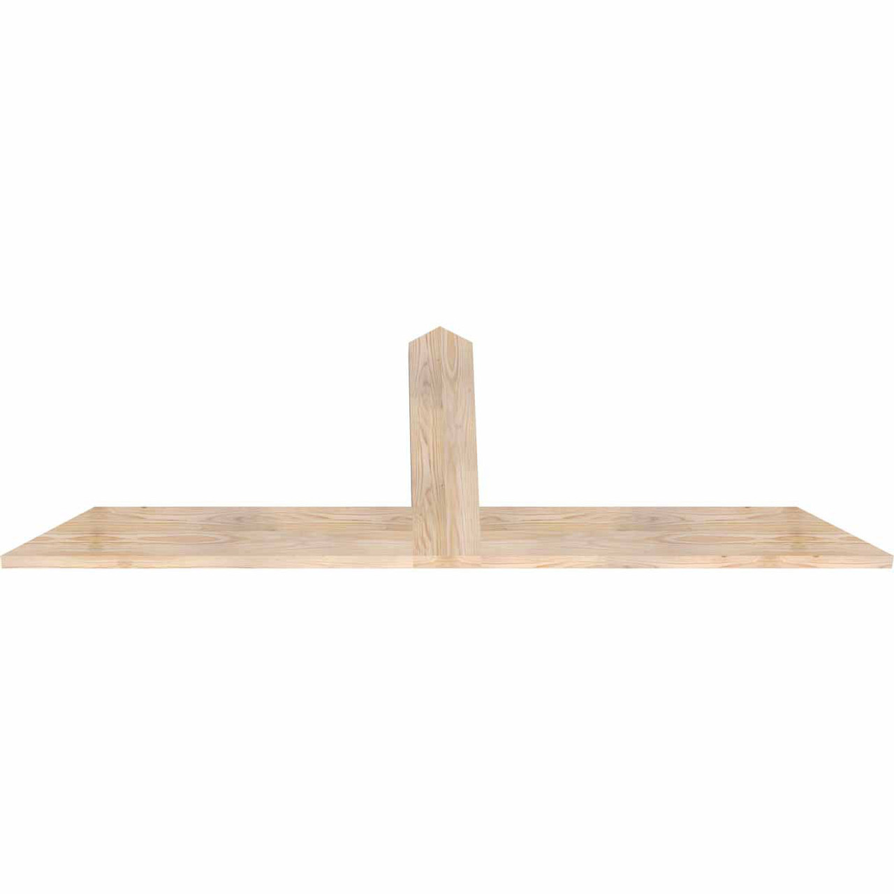 9/12 Pitch Portland Smooth Timber Gable Bracket GBW072X27X0206POR00SDF