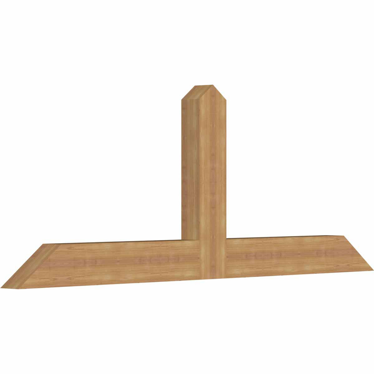 9/12 Pitch Portland Smooth Timber Gable Bracket GBW072X27X0406POR00SWR