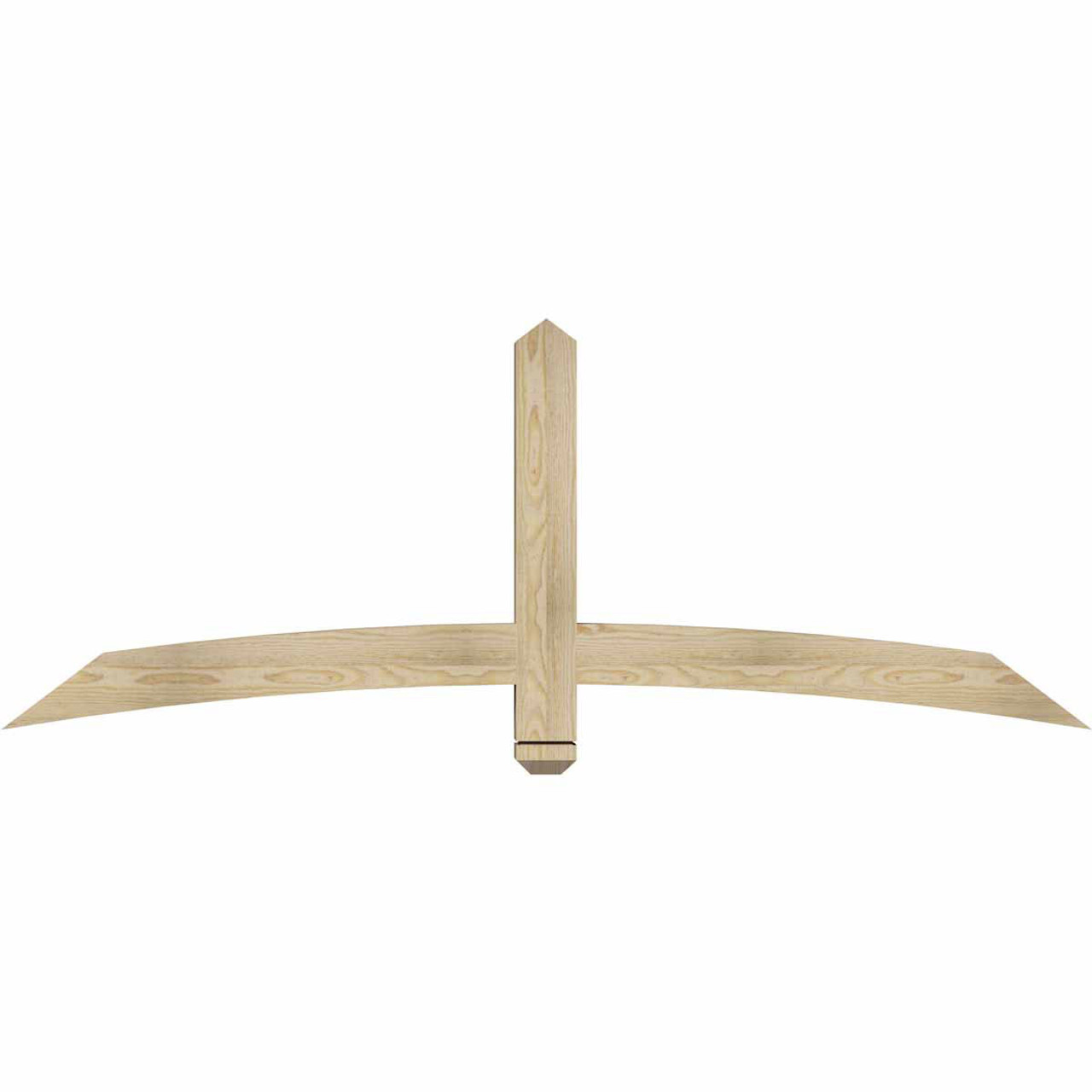 9/12 Pitch Bellingham Rough Sawn Timber Gable Bracket GBW072X27X0404BEL00RDF