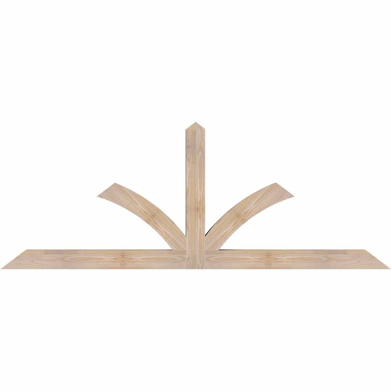 9/12 Pitch Richland Smooth Timber Gable Bracket GBW072X27X0404RIC00SDF