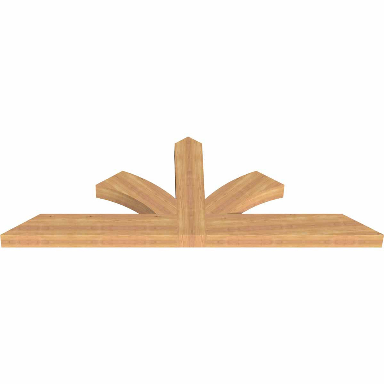 9/12 Pitch Richland Smooth Timber Gable Bracket GBW072X27X0406RIC00SWR