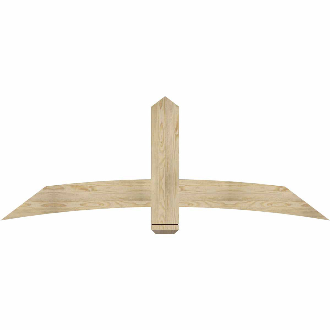 9/12 Pitch Bellingham Rough Sawn Timber Gable Bracket GBW072X27X0406BEL00RDF