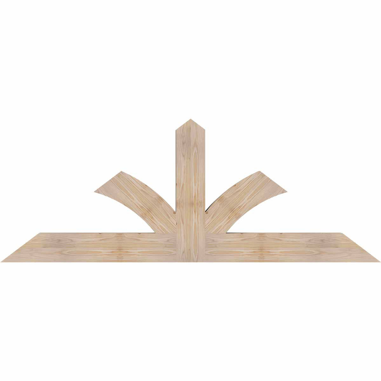 9/12 Pitch Richland Smooth Timber Gable Bracket GBW072X27X0406RIC00SDF