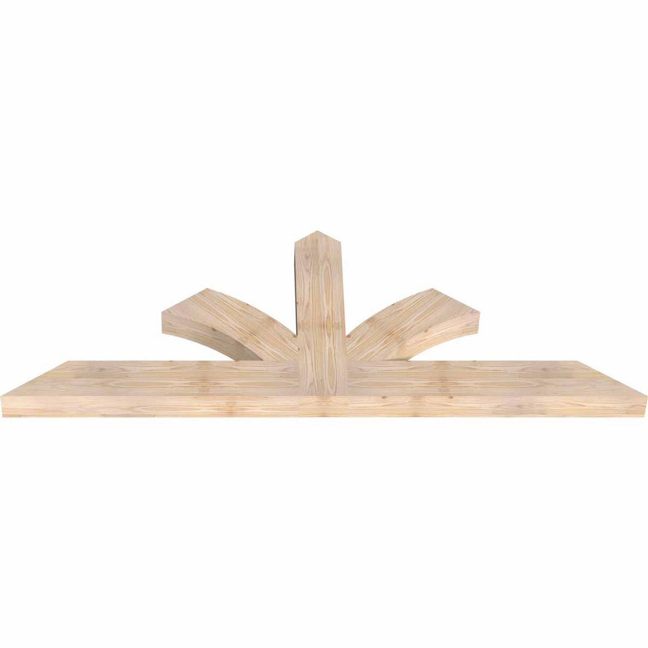 9/12 Pitch Richland Smooth Timber Gable Bracket GBW072X27X0406RIC00SDF