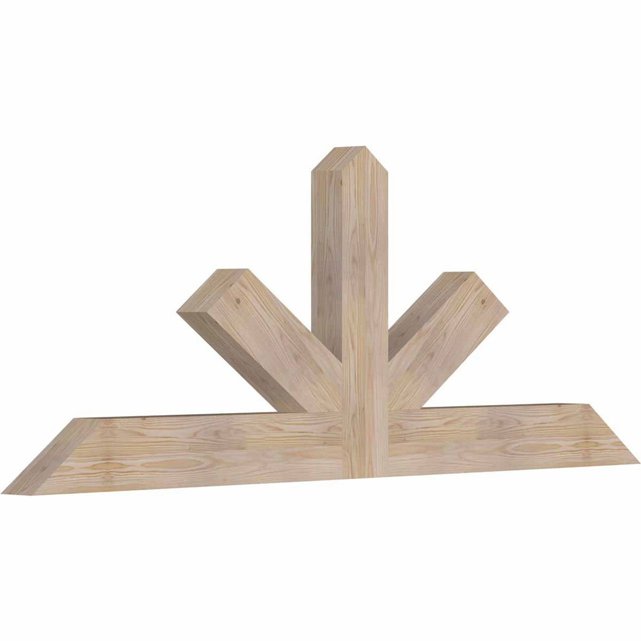 9/12 Pitch Saratoga Smooth Timber Gable Bracket GBW072X27X0406SAR00SDF