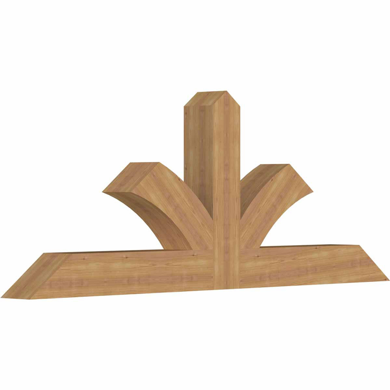 9/12 Pitch Richland Smooth Timber Gable Bracket GBW072X27X0606RIC00SWR