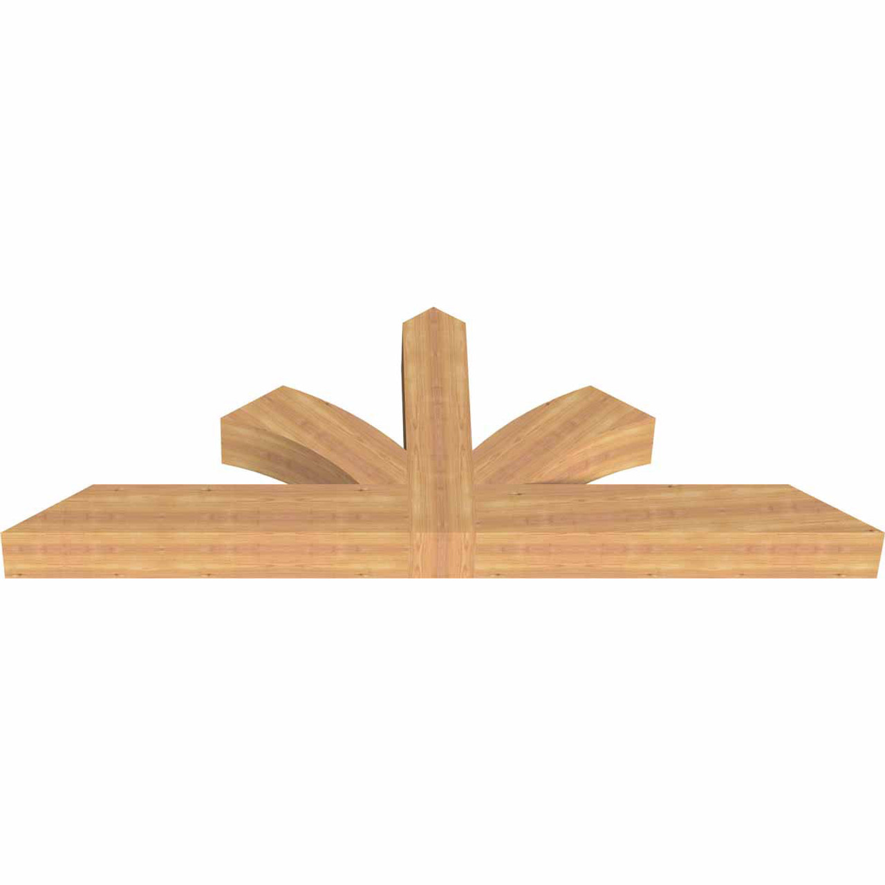 9/12 Pitch Richland Smooth Timber Gable Bracket GBW072X27X0606RIC00SWR