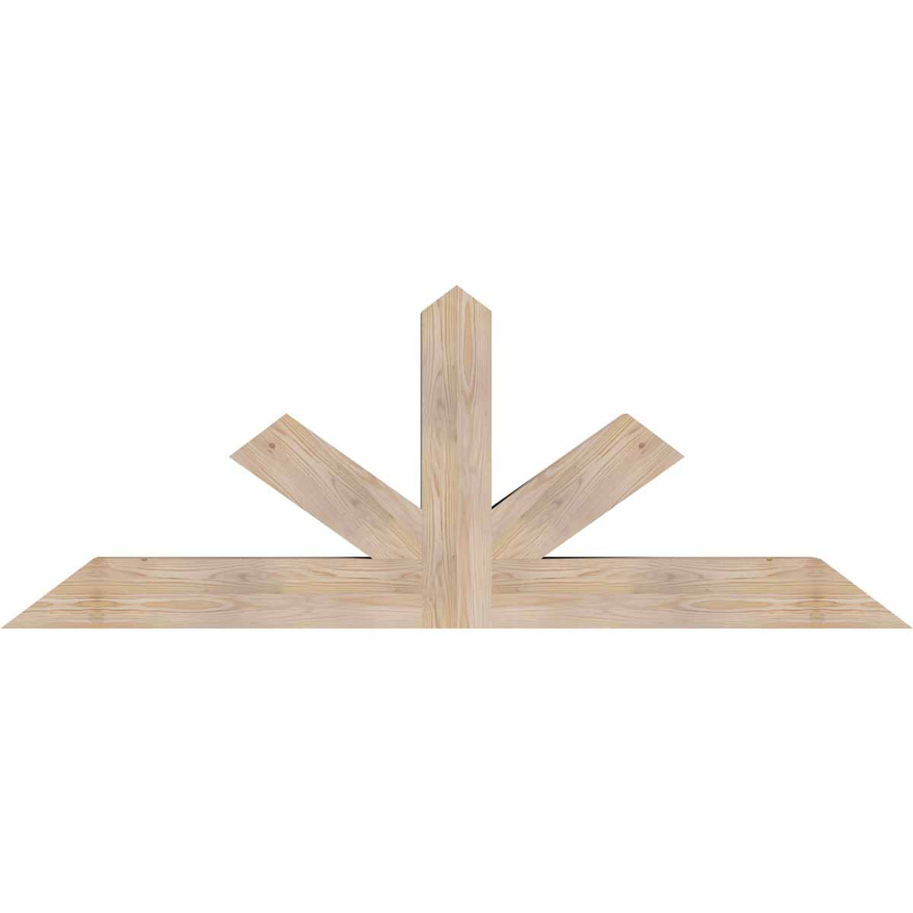 9/12 Pitch Saratoga Smooth Timber Gable Bracket GBW072X27X0606SAR00SDF