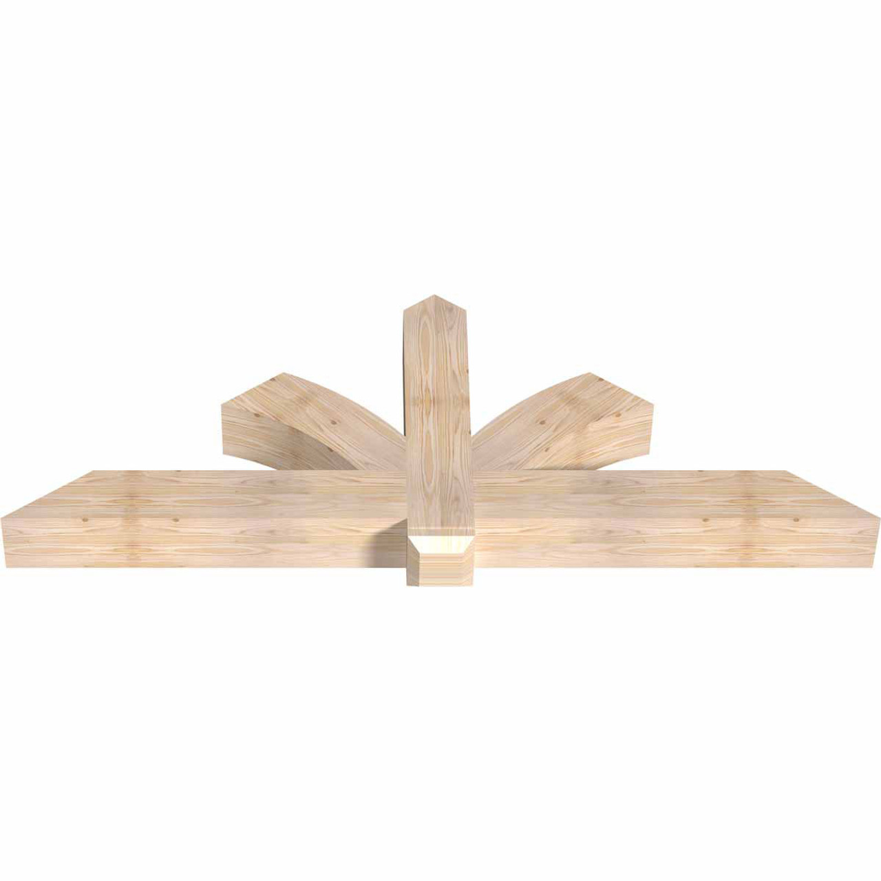 9/12 Pitch Redmond Smooth Timber Gable Bracket GBW072X27X0606RED00SDF