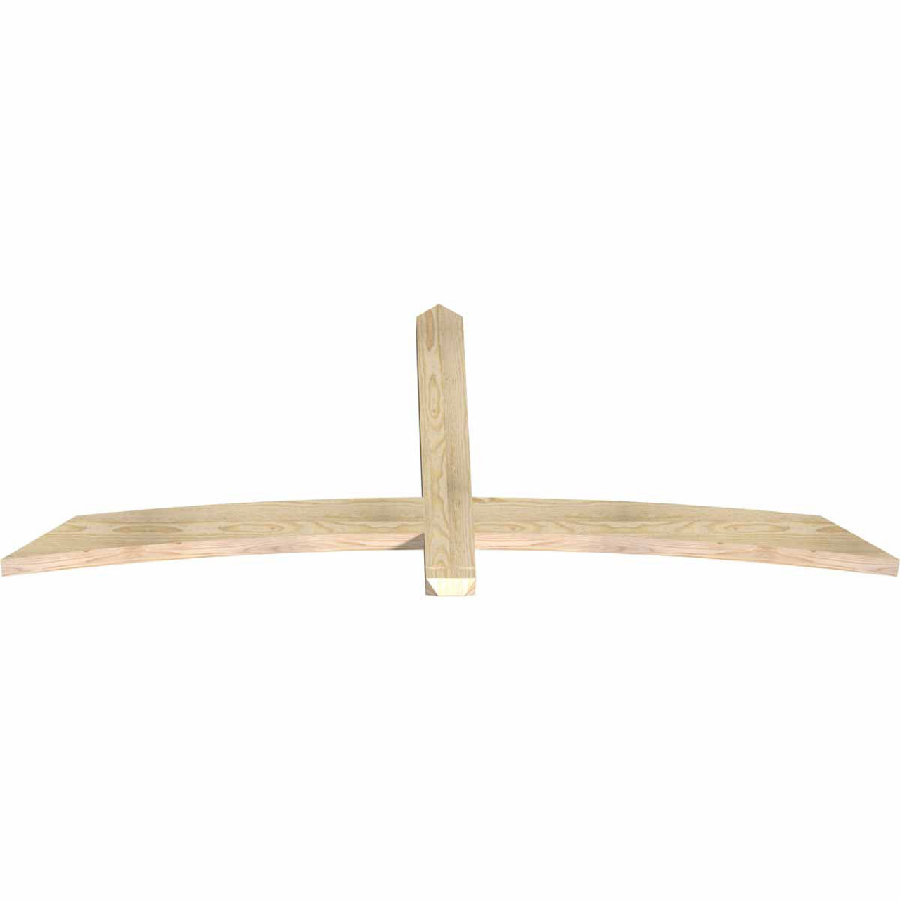 10/12 Pitch Bellingham Rough Sawn Timber Gable Bracket GBW072X30X0204BEL00RDF