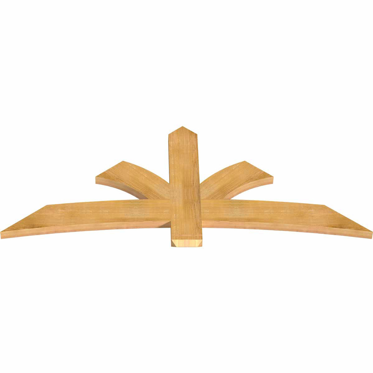 10/12 Pitch Davenport Rough Sawn Timber Gable Bracket GBW072X30X0206DAV00RWR