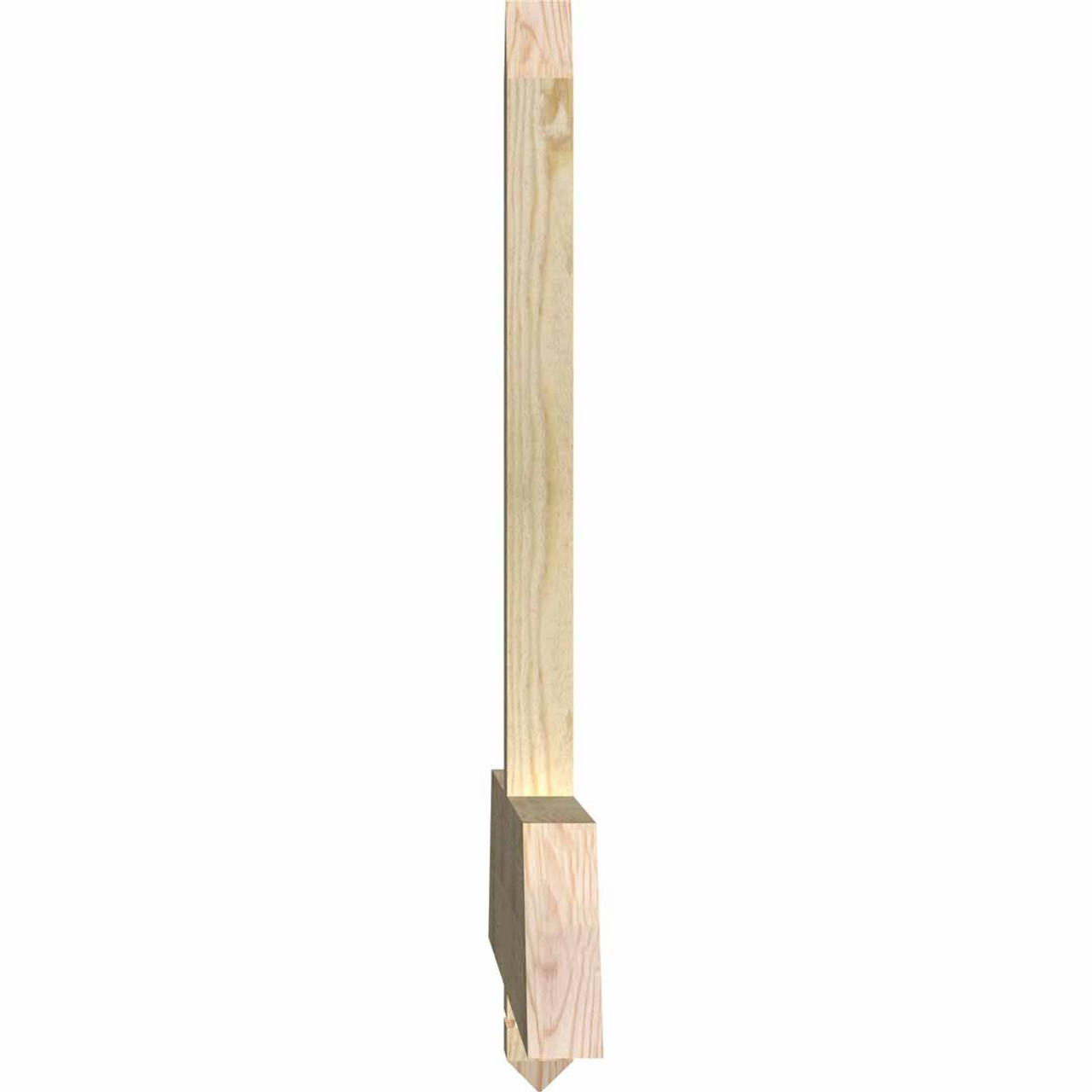 10/12 Pitch Eugene Rough Sawn Timber Gable Bracket GBW072X30X0206EUG00RDF