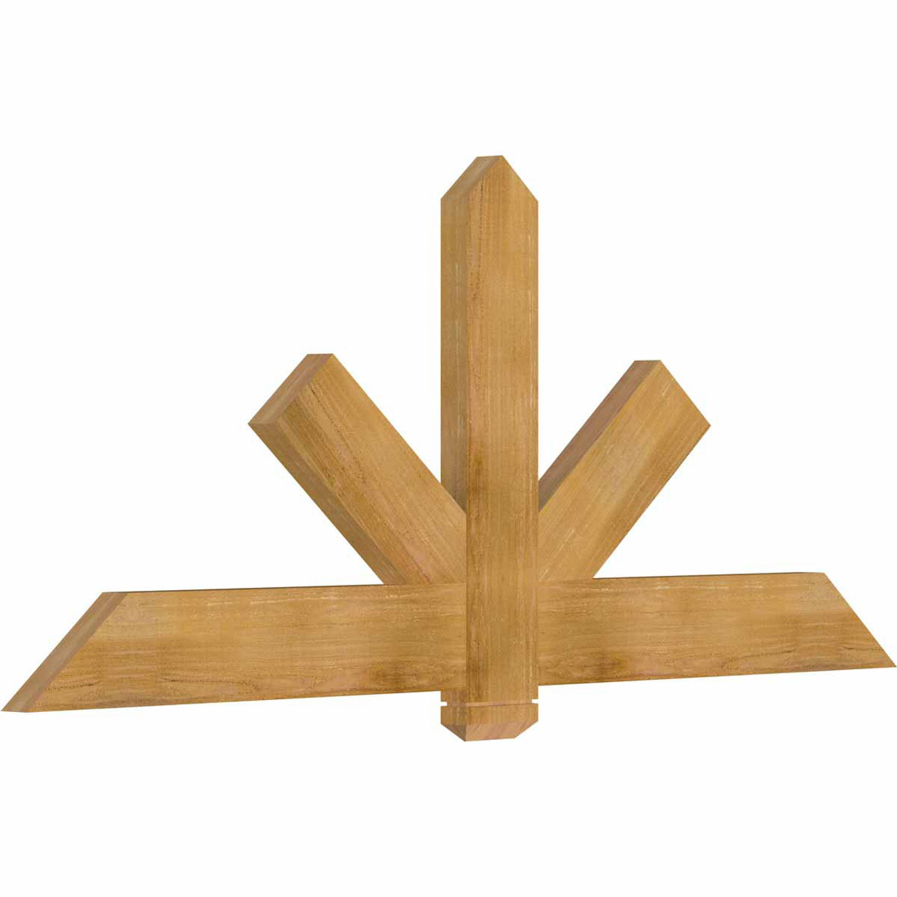 10/12 Pitch Kennewick Rough Sawn Timber Gable Bracket GBW072X30X0206KEN00RWR